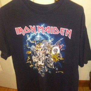 Vintage iron maiden tshirt